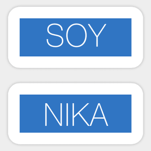 nicaragua de soy nica Sticker